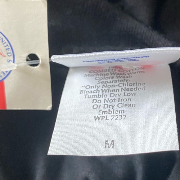 VTG Olympics Shirt Deadstock NWT 80s 90s Medium Splash Training Center DS - Picture 6 of 7